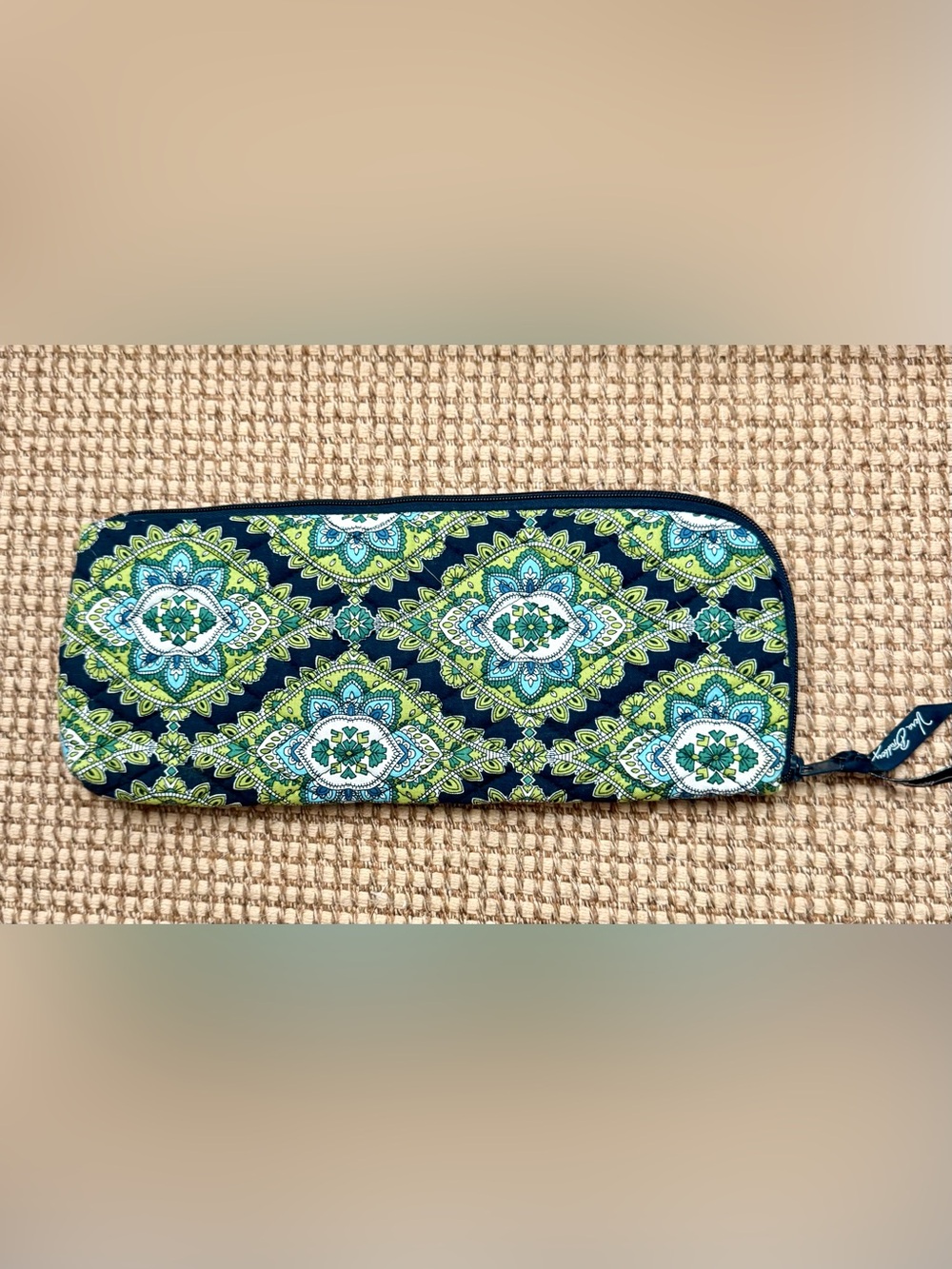 Vera Bradley Cambridge Zip Pouch for Hot Tool/ cosmetic